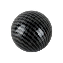 Load image into Gallery viewer, BRAND NEW UNIVERSAL JDM Aluminum Carbon Fiber Style Round Ball Manual Gear Stick Shift Knob Universal M8 M10 M12
