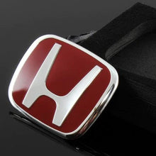 Load image into Gallery viewer, BRAND NEW JDM RED H EMBLEM FOR STEERING WHEEL CIVIC &amp; FIT &amp; S2000 &amp; CRZ 54MM X 43MM