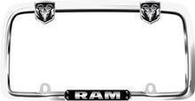 Load image into Gallery viewer, BRAND NEW Official Licensed Product Cruiser Accessories License Plate Frame RAM Logo Chrome (11135) License Pate Frame