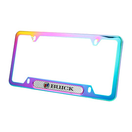 Brand New Universal 1PCS Buick Neo Chrome Metal License Plate Frame