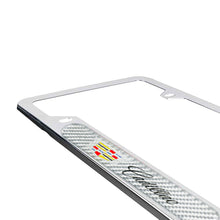 Load image into Gallery viewer, Brand New Universal 2PCS CADILLAC Chrome Metal License Plate Frame