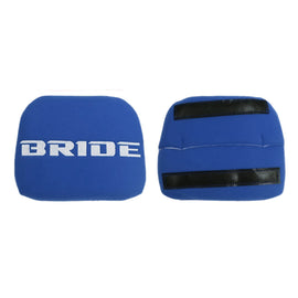 BRAND NEW 1PCS JDM BRIDE Racing Blue Tuning Pad For Head Rest Cushion Bucket Seat Racing
