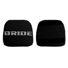 Load image into Gallery viewer, BRAND NEW 1PCS JDM BRIDE Racing Black Tuning Pad For Head Rest Cushion Bucket Seat Racing