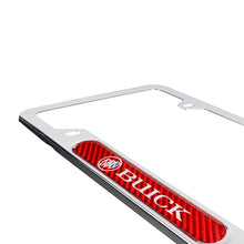 Load image into Gallery viewer, Brand New Universal 1PCS BUICK Chrome Metal License Plate Frame