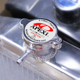 Brand New JDM 1.3bar 15mm APEXI Racing Chrome Radiator Cap S Type Universal