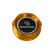 Load image into Gallery viewer, Brand New JDM Mazdaspeed Gold Aluminum Engine Oil Fuel Filler Cap Billet For Mazda