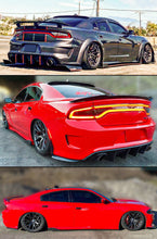 Load image into Gallery viewer, BRAND NEW 2011-2022 DODGE CHARGER SRT SCAT DUCKBILL GLOSS BLACK REAR WINDOW ROOF SPOILER