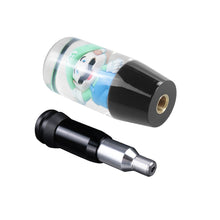 Load image into Gallery viewer, Brand New Universal Super Mario Bros Luigi Crystal Clear Long Automatic Transmission Shift Knob