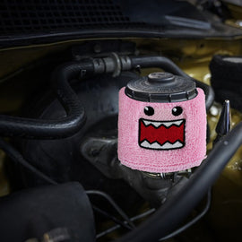 Brand New 1PCS Racing Pink Domo Car Reservoir Tank Oil Cover Sock Racing Tank Sock