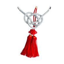 Load image into Gallery viewer, BRAND NEW UNIVERSAL VIP JUNCTION PRODUCE INTERIOR RED FUSA CHARM WITH SILVER KNOT