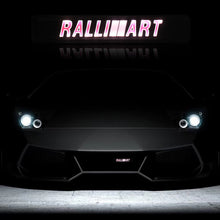 Load image into Gallery viewer, BRAND NEW 1PCS RALLIART LED LIGHT CAR FRONT GRILLE BADGE ILLUMINATED DECAL STICKER