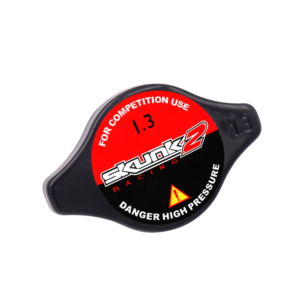 Brand New JDM 1.3bar 9mm Skunk2 Racing Black Racing Cap High Pressure Radiator Cap For Universal