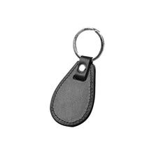 Load image into Gallery viewer, Brand New HKS 5 Speed Black Leather Keychain Keyfob Silver Keyring JDM Gift
