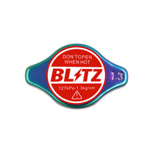 Load image into Gallery viewer, Brand New JDM 1.3bar 9mm Blitz Racing Neo Chrome Racing Cap High Pressure Radiator Cap For Universal