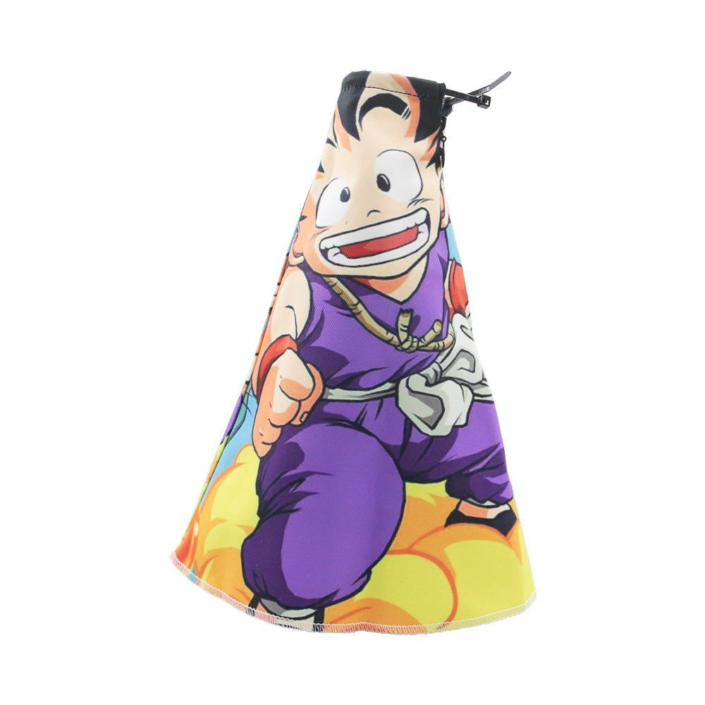 Brand New Universal Dragon Ball Z Kid Goku Style Black Stitch Fabric Gear Manual Shifter Shift Knob Boot
