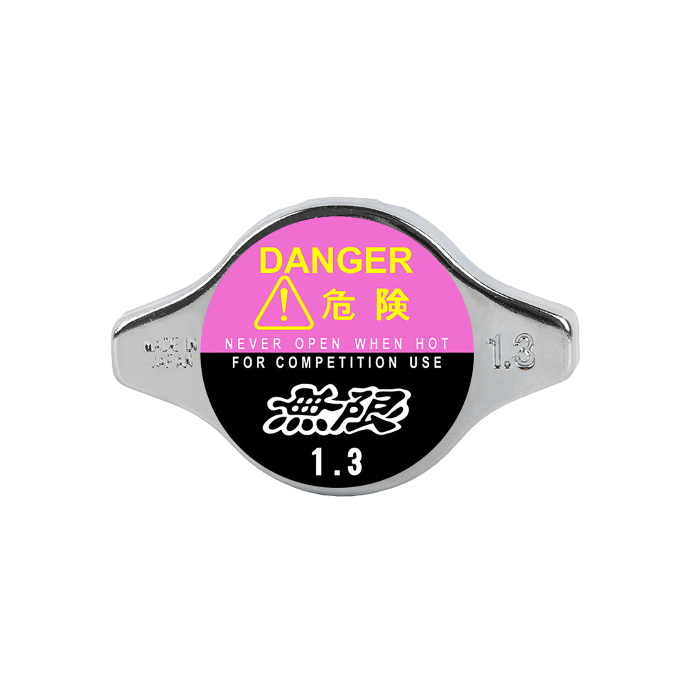 Brand New JDM 1.3bar 9mm Mugen Chrome Racing Cap High Pressure Radiator Cap For Universal