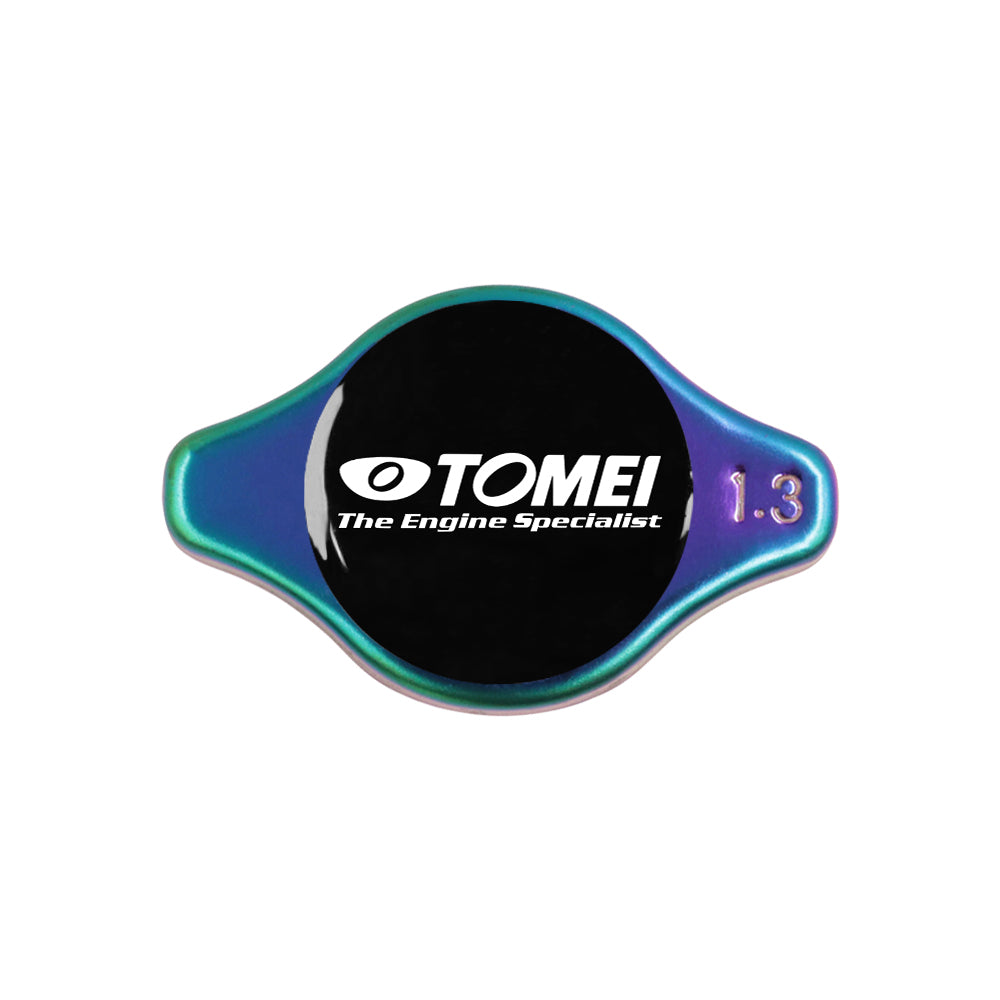 Brand New JDM 1.3bar 9mm TOMEI Neo Chrome Racing Cap High Pressure Radiator Cap For Universal