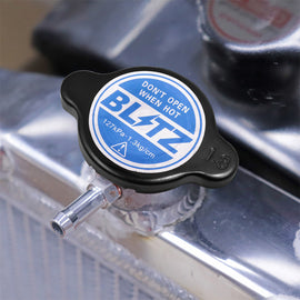 Brand New JDM 1.3bar 15mm Blitz Racing Black Radiator Cap S Type Universal