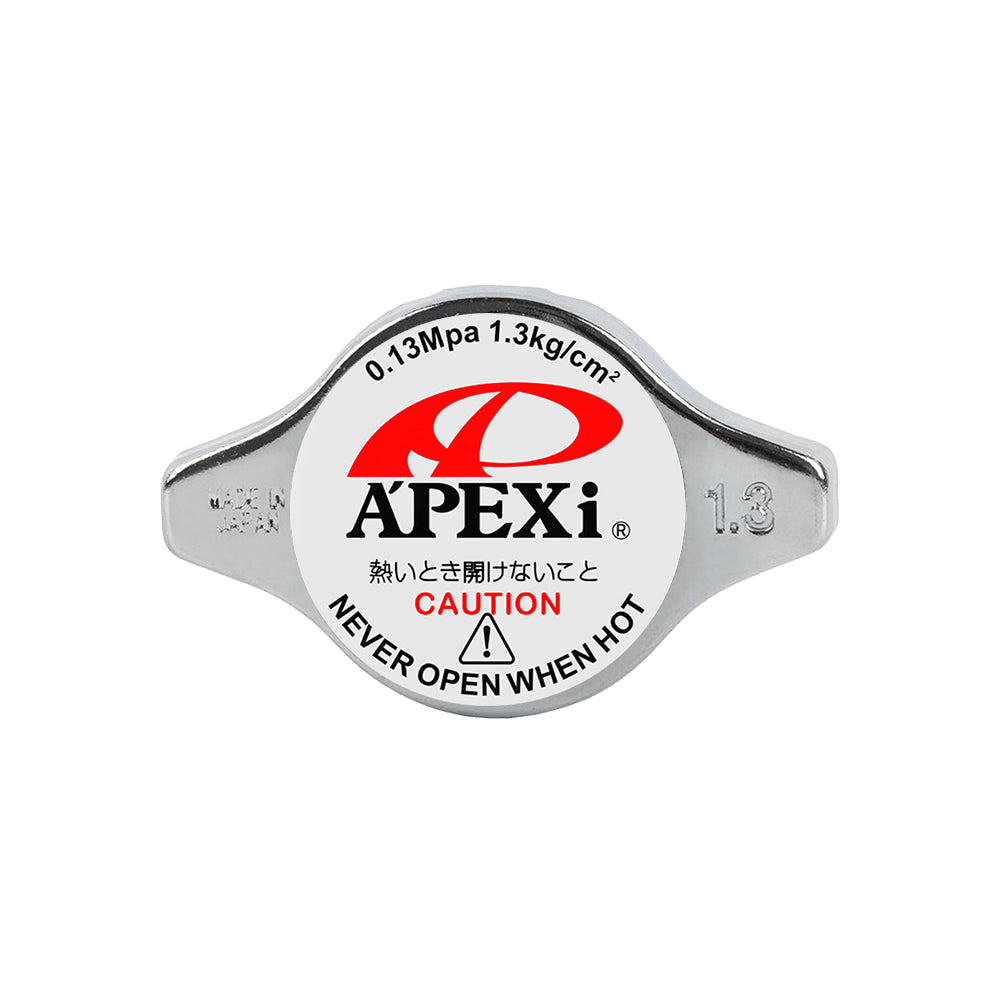 Brand New JDM 1.3bar 9mm APEXI Racing Chrome Racing Cap High Pressure Radiator Cap For Universal