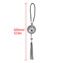 Load image into Gallery viewer, BRAND NEW UNIVERSAL MASERATI CRYSTAL SPARKLING GLASS CAR AIR FRESHENER PENDANT