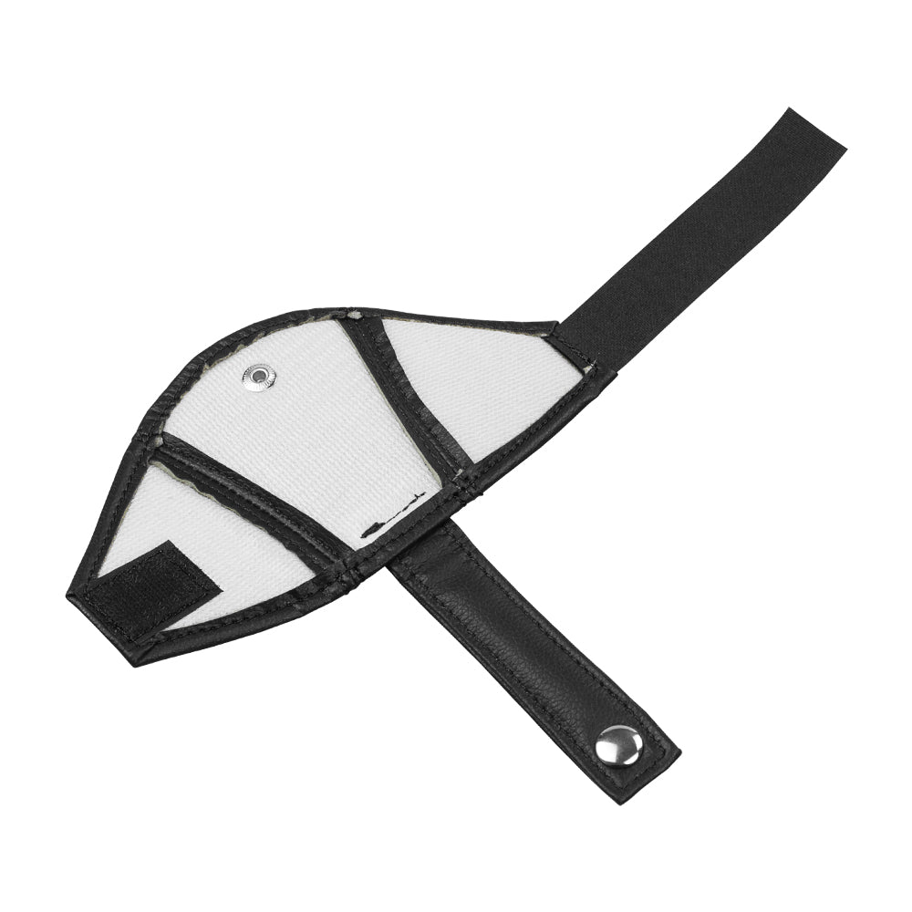 Brand New Universal JDM PVC Leather Black W/Black Stitching RECARO/BRIDE Bucket Seat Belt Guide Holder Protector