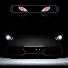 Load image into Gallery viewer, BRAND NEW 1PCS SHARINGAN EYE NEW LED LIGHT CAR FRONT GRILLE BADGE ILLUMINATED DECAL STICKER