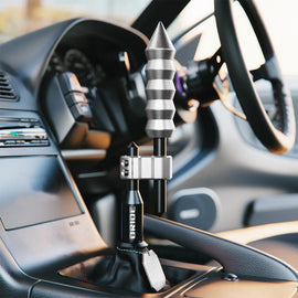 Brand New BRIDE H Type Car Shifter Knob Extension Adjustable Gear Black / Silver M18x1.50