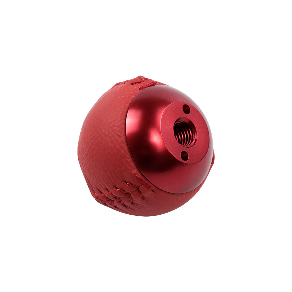 BRAND NEW JDM Mugen Leather 6 Speed Shift Knob RED HONDA CRZ Type R Civic FA5 FG2 SI