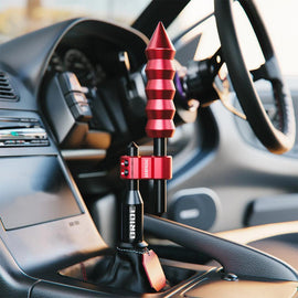 Brand New BRIDE H Type Car Shifter Knob Extension Adjustable Gear Black / Red M18x1.50
