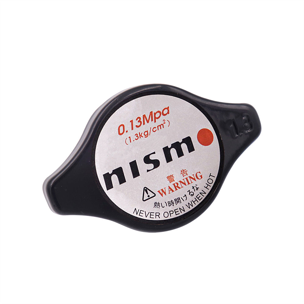 Brand New JDM 1.3bar 9mm Nismo Black Racing Cap High Pressure Radiator Cap For Nissan
