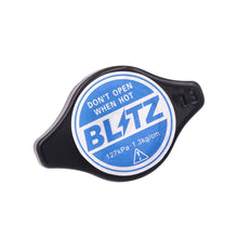 Load image into Gallery viewer, Brand New JDM 1.3bar 9mm Blitz Racing Black Racing Cap High Pressure Radiator Cap For Universal