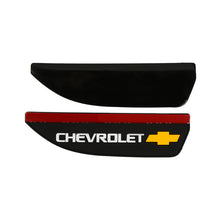 Load image into Gallery viewer, BRAND NEW 2PCS CHEVROLET Black Rubber Car Rear View Side Mirror Rain Board Eyebrow Guard Sun Visor