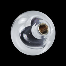 Load image into Gallery viewer, Brand New Universal Round Ball Heart Black Crystal Clear Manual Gear Shift Knob Shifter M8 M10 M12