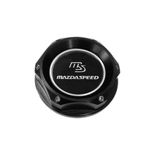 Load image into Gallery viewer, Brand New JDM Mazdaspeed Black Aluminum Engine Oil Fuel Filler Cap Billet For Mazda