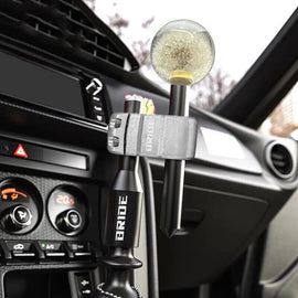 Brand New BRIDE H Type Car Shifter Knob Extension Adjustable Gear Black / Silver M12x1.25