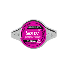 Load image into Gallery viewer, Brand New JDM 1.3bar 9mm Subaru STI Chrome Racing Cap High Pressure Radiator Cap