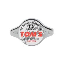 Load image into Gallery viewer, Brand New JDM 1.3bar 9mm Tom&#39;s Racing Chrome Racing Cap High Pressure Radiator Cap For Universal