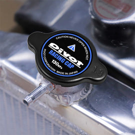 Brand New Jdm 1.3bar 15mm Pivot Racing Black Radiator Cap S Type Universal