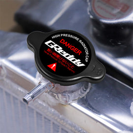 Brand New JDM 1.3bar 15mm Greddy Racing Black Radiator Cap S Type Universal