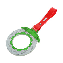 Load image into Gallery viewer, Brand New Brake Rotors Green TSURIKAWA Ring Subway Train Bus Handle Red Strap Charm Drift