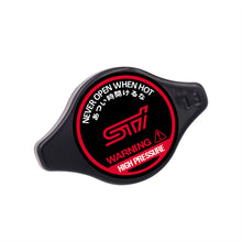 Load image into Gallery viewer, Brand New JDM 1.3bar 9mm Subaru STI Black Racing Cap High Pressure Radiator Cap
