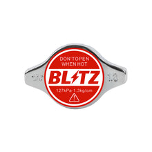 Load image into Gallery viewer, Brand New JDM 1.3bar 9mm Blitz Racing Chrome Racing Cap High Pressure Radiator Cap For Universal