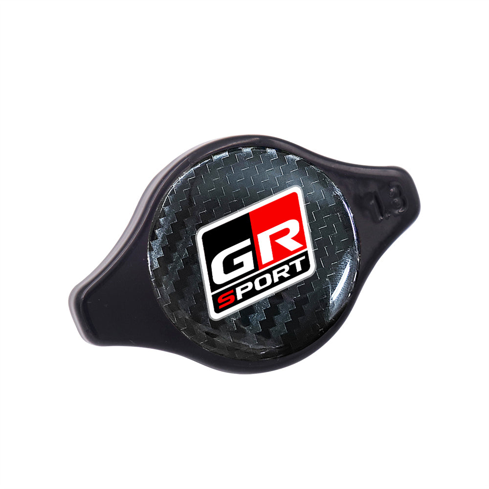 Brand New JDM 1.3bar 9mm GR SPORT Black Racing Cap High Pressure Radiator Cap For Universal