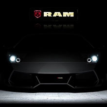 Load image into Gallery viewer, BRAND NEW 1PCS DODGE RAM NEW LED LIGHT CAR FRONT GRILLE BADGE ILLUMINATED DECAL STICKER