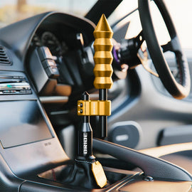 Brand New BRIDE H Type Car Shifter Knob Extension Adjustable Gear Black / Gold M18x1.50