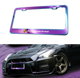 Brand New 1PCS UNIVERSAL PORSCHE CAYENNE Neo Chrome Stainless Steel License Plate Frame