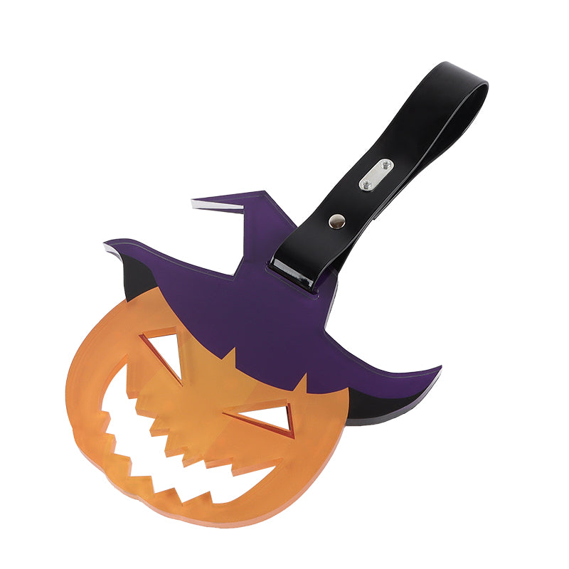 Brand New Anime Pumpkin JDM TSURIKAWA Ring Subway Train Bus Handle Black Strap Charm Drift