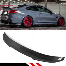 Load image into Gallery viewer, BRAND NEW 2015-2020 BMW F82 M4 2DR COUPE PSM STYLE HIGH KICK REAL CARBON FIBER TRUNK LID SPOILER WING