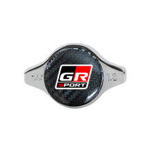 Load image into Gallery viewer, Brand New JDM 1.3bar 9mm GR SPORT Chrome Racing Cap High Pressure Radiator Cap For Universal