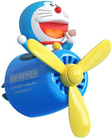 Brand New Doraemon Car Air Freshener Aromatherapy Pilot Rotating Propeller Air Outlet Fragrance US